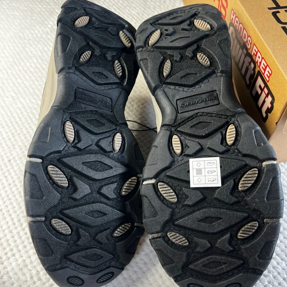 Skechers Hands Free Slip-ins Izaiah Brown Swift Fit M Shoes 182001S Size‎ 9 NIB